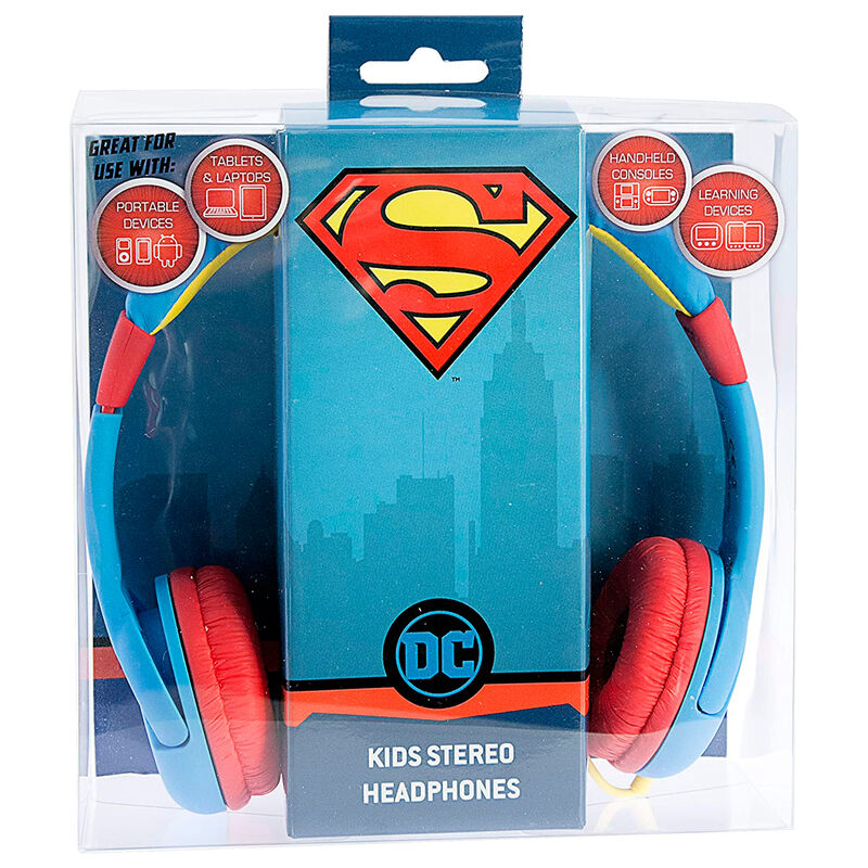 Auriculares infantiles Superman DC Comics OTL TECHNOLOGIES