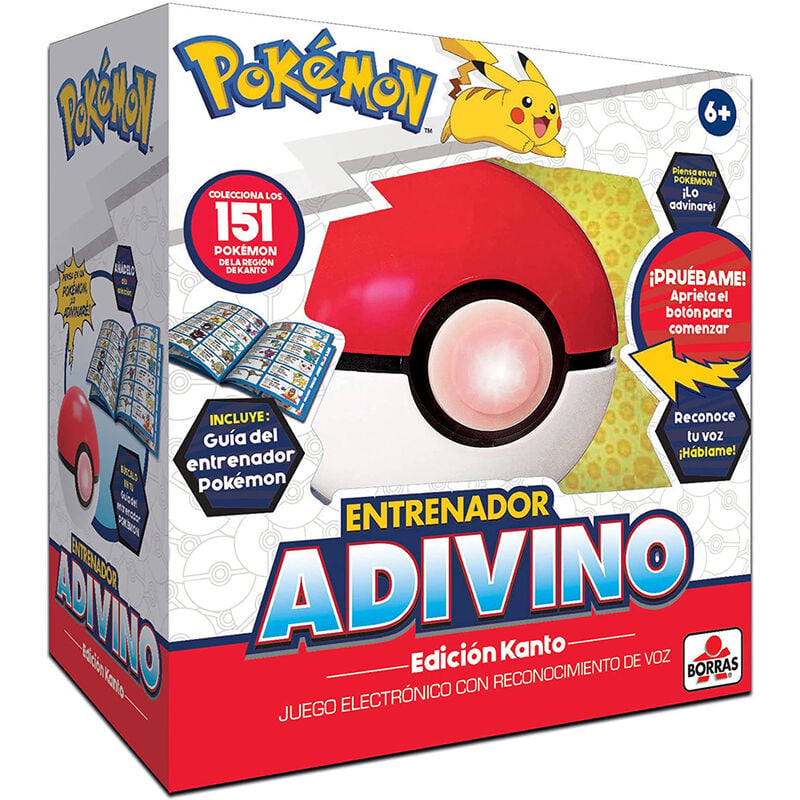 Juego mesa Adivino Pokemon EDUCA BORRAS