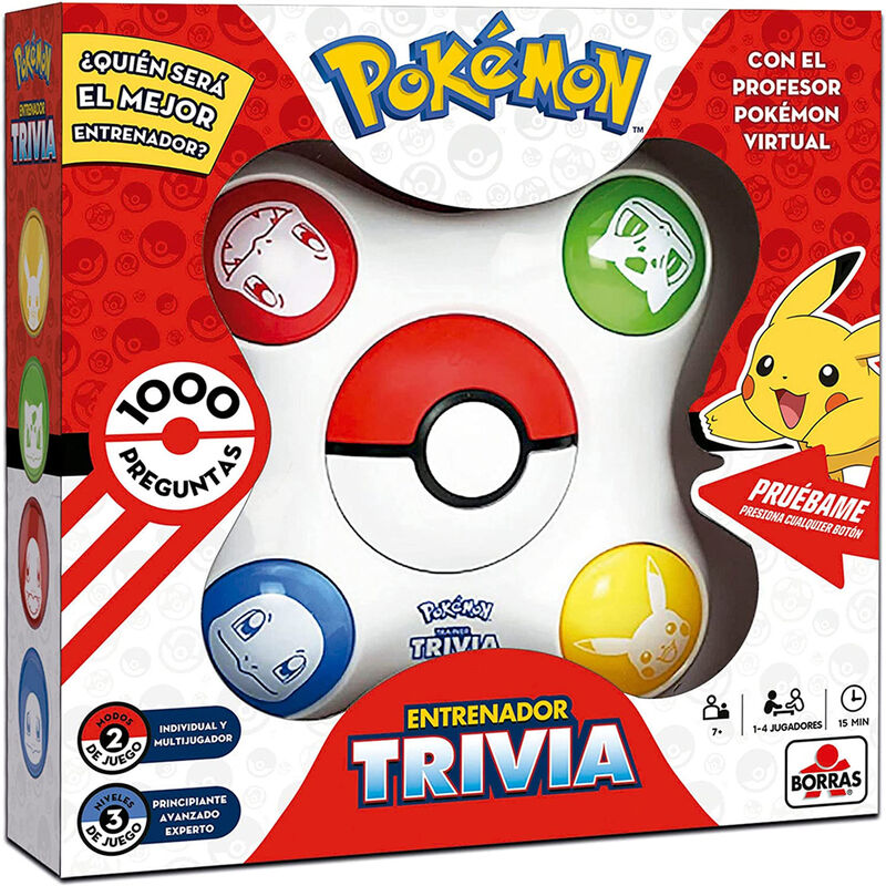 Juego mesa Trivia Pokemon EDUCA BORRAS