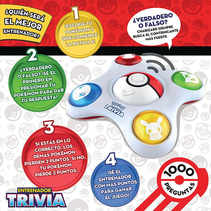 Juego mesa Trivia Pokemon EDUCA BORRAS