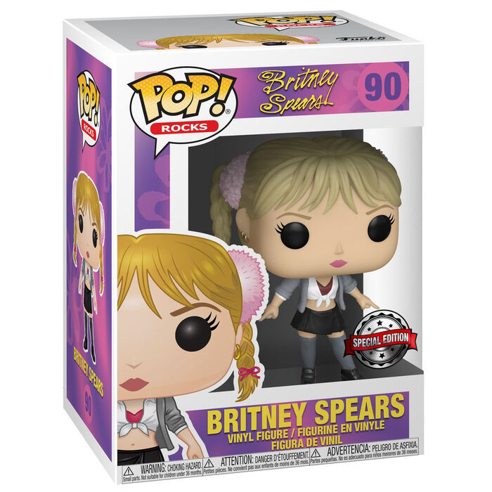 Set figura POP & Tee Britney Spears One More Time Exclusive FUNKO