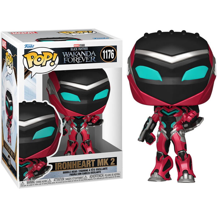 Figura POP Marvel Black Panther Wakanda Forever Ironheart MK2 FUNKO