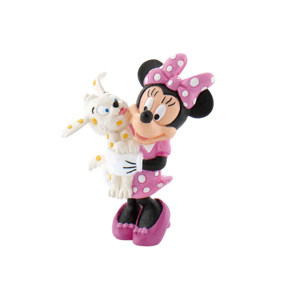 Figura Minnie Perro Disney 7cm BULLYLAND