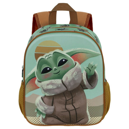 Mochila 3D Say Hi Grogu The Mandalorian Star Wars 31cm KARACTERMANIA