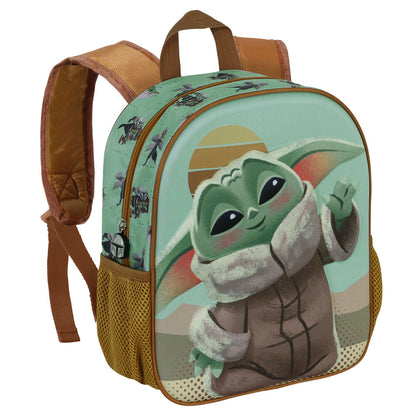 Mochila 3D Say Hi Grogu The Mandalorian Star Wars 31cm KARACTERMANIA