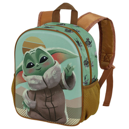 Mochila 3D Say Hi Grogu The Mandalorian Star Wars 31cm KARACTERMANIA