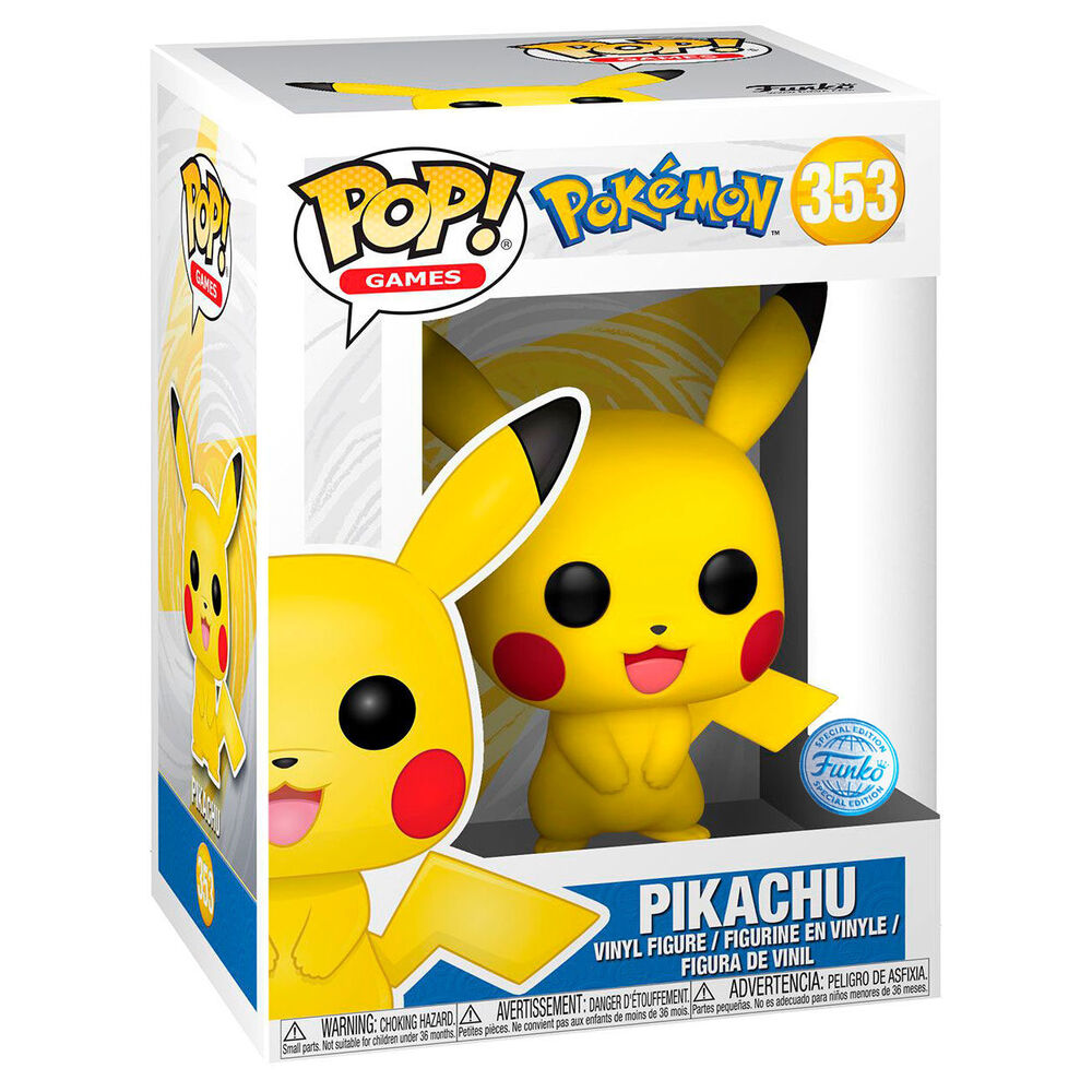 Figura POP Pokemon Pikachu Exclusive FUNKO
