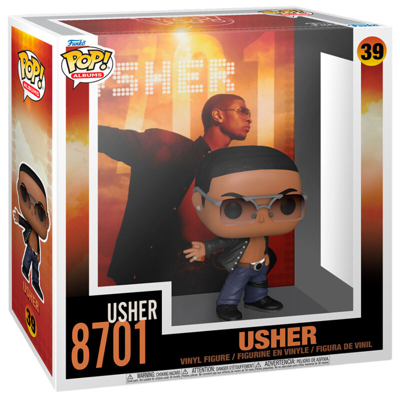 Figura POP Album Usher 8701 FUNKO