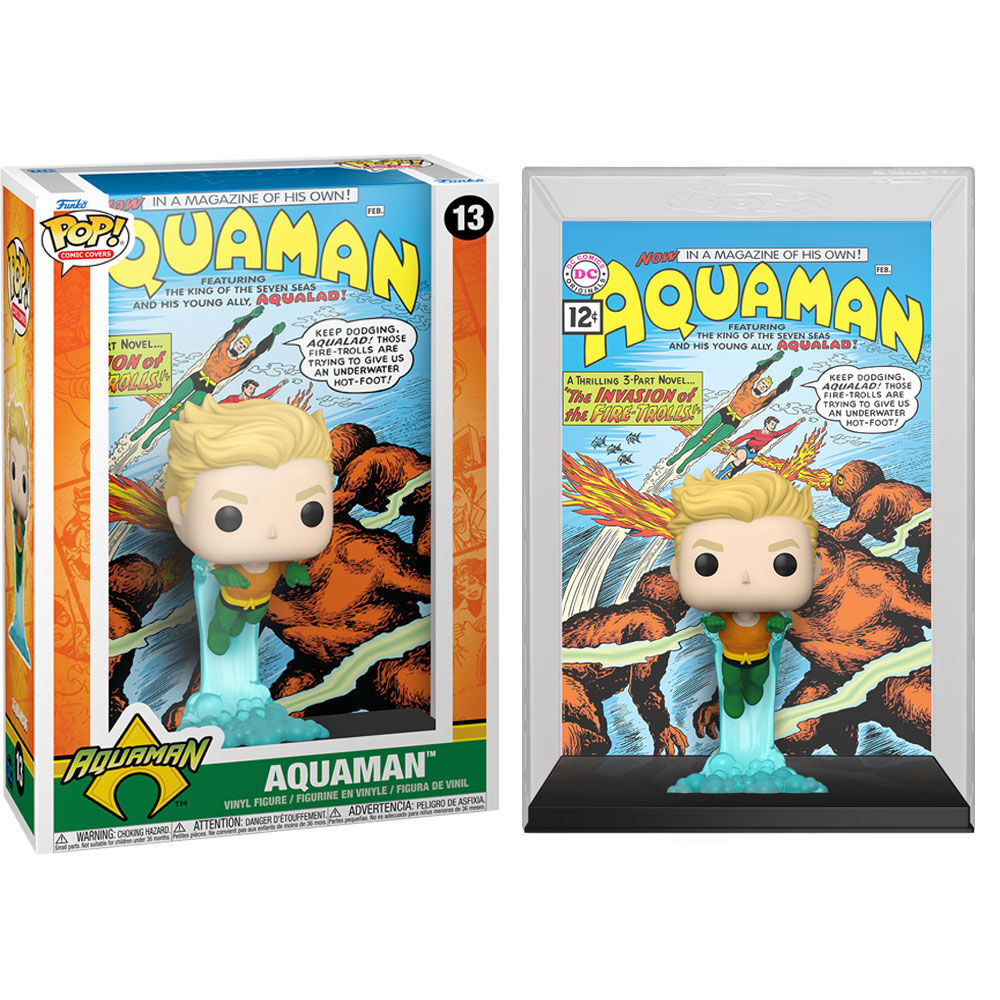 Figura POP Comic Cover DC Comics Aquaman FUNKO