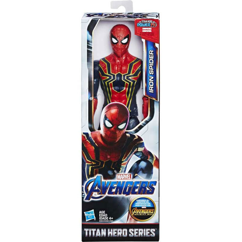 Figura Titan Hero Iron Spider Vengadores Avengers Marvel 30cm HASBRO
