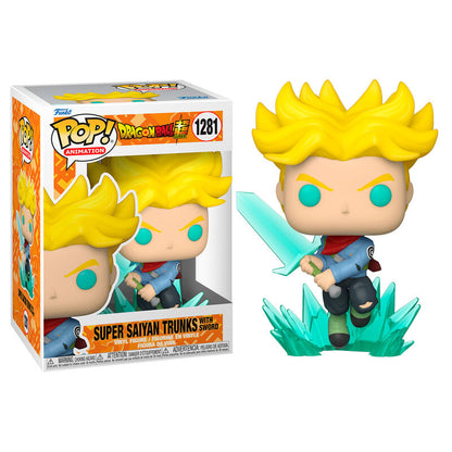 Figura POP Dragon Ball Super Super Saiyan Trunks with Sword FUNKO