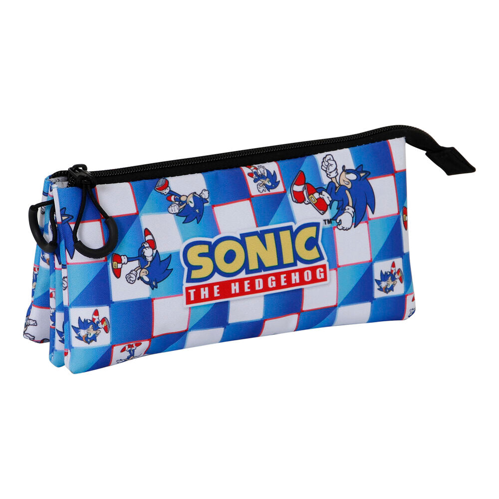Portatodo Blue Lay Sonic The Hedgehog triple KARACTERMANIA