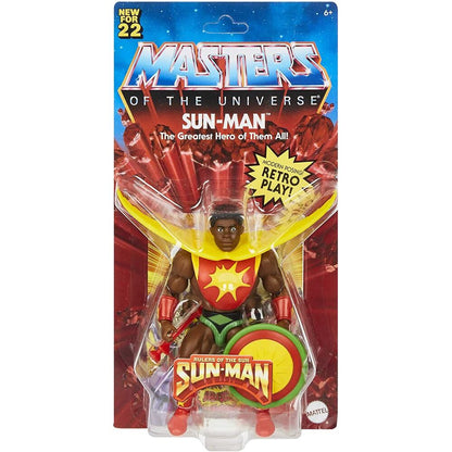 Figura Sun-Man Masters of the Universe Origins 14cm MATTEL
