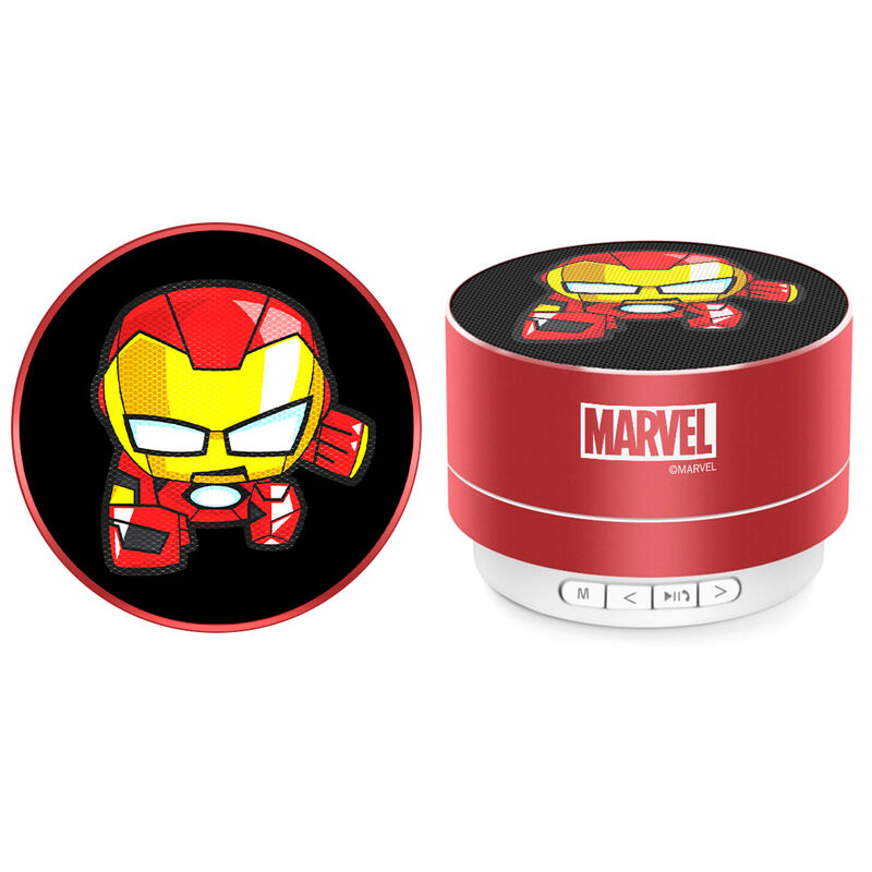 Altavoz portatil inalambrico Iron Man Marvel ERT GROUP