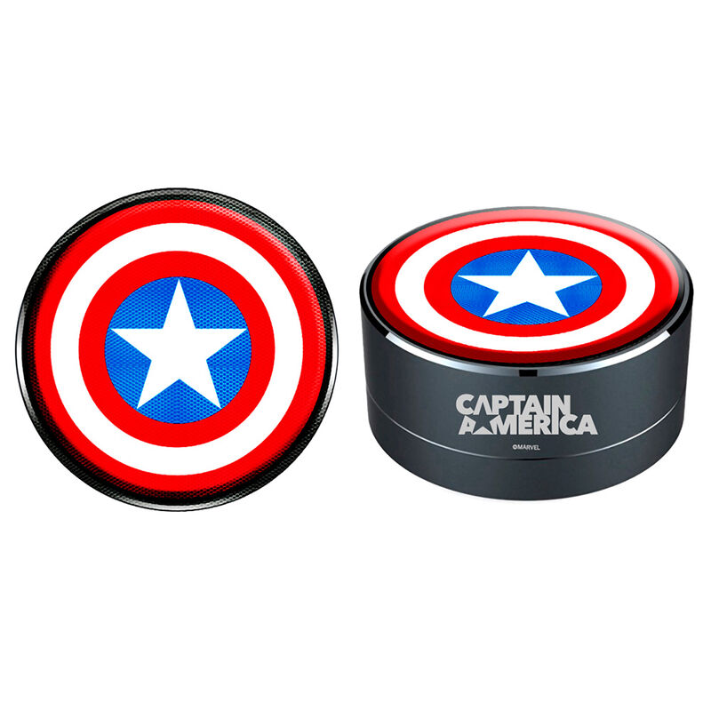 Altavoz portatil inalambrico Capitan America Marvel ERT GROUP