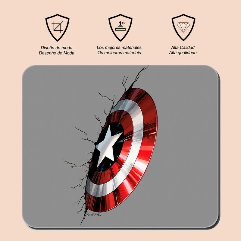 Alfombrilla raton Capitan America Marvel ERT GROUP