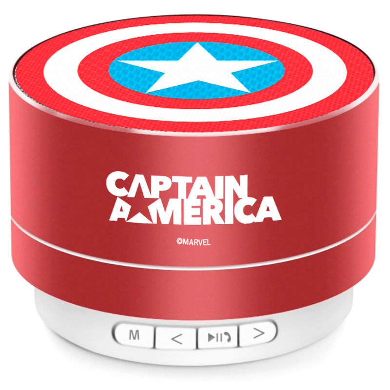 Altavoz portatil inalambrico Capitan America Marvel ERT GROUP