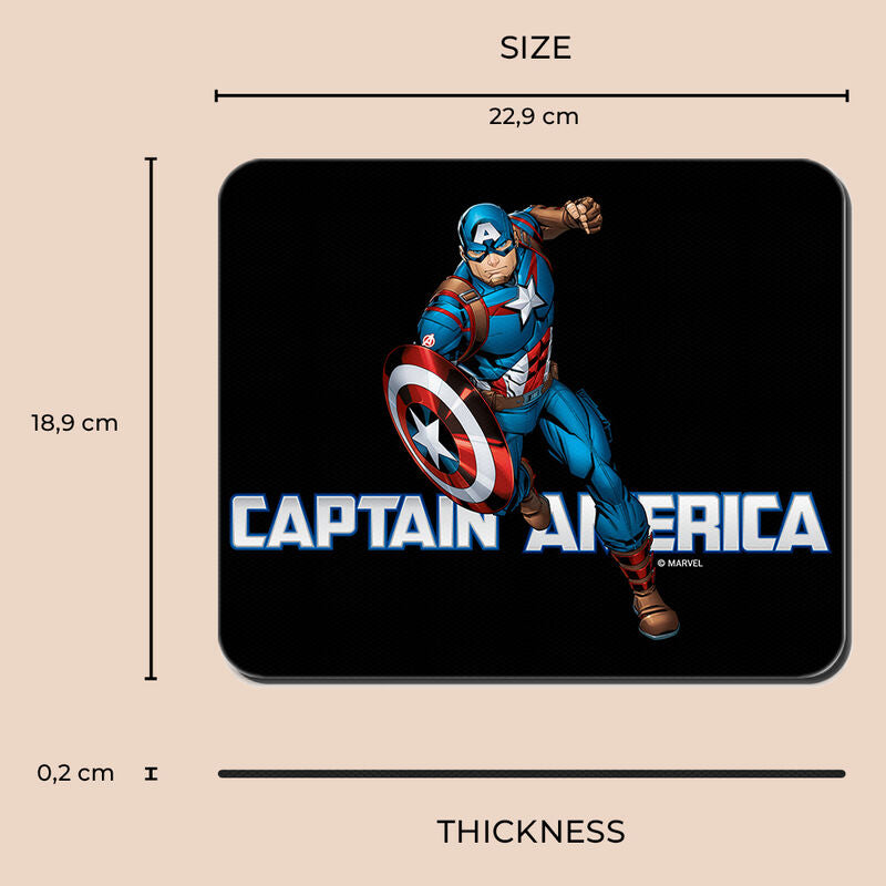 Alfombrilla raton Capitan America Marvel ERT GROUP