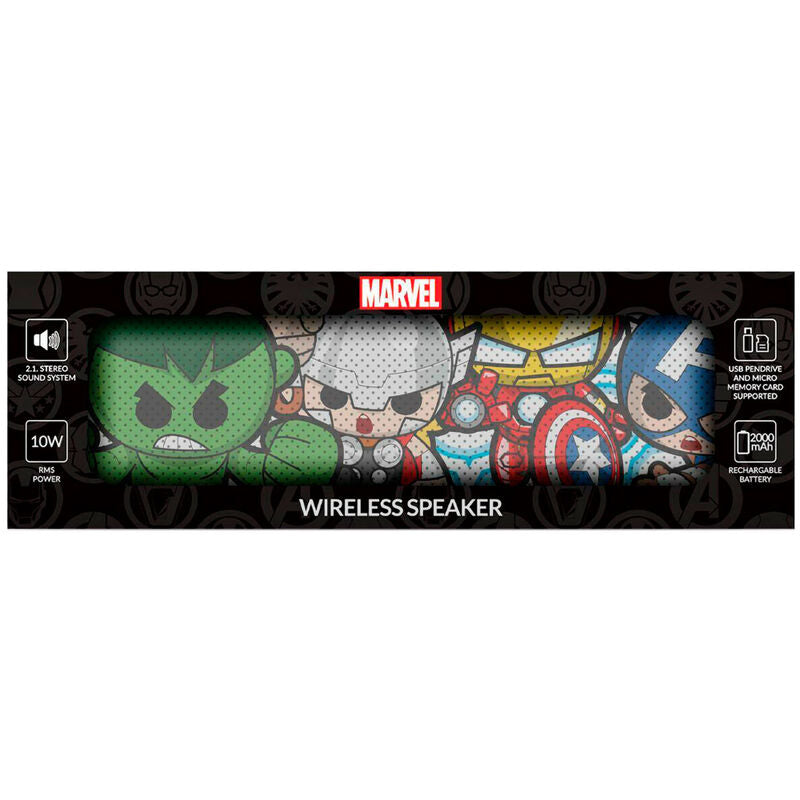 Altavoz portatil inalambrico Vengadores Avengers Marvel ERT GROUP