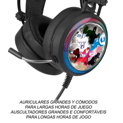 Auriculares gaming Vengadores Avengers Marvel ERT GROUP