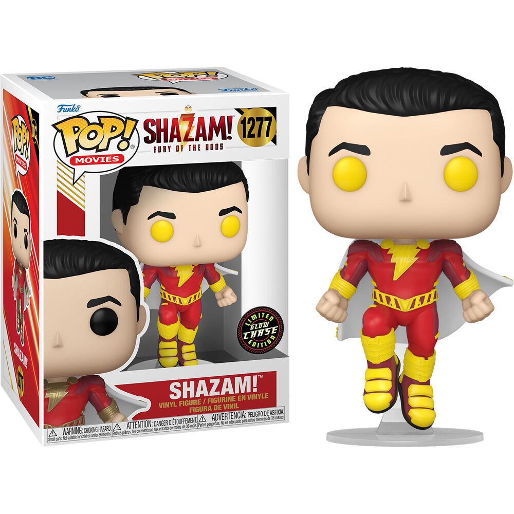 Figura POP DC Comics Shazam! Fury of the Gods Shazam Chase FUNKO