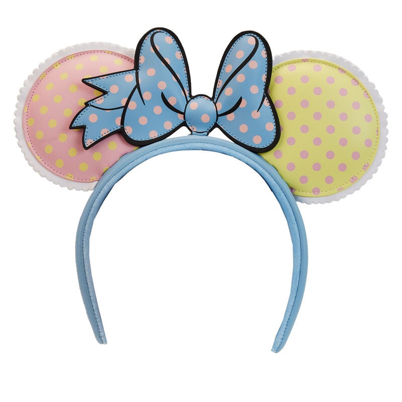 Diadema orejas Pastel Polka Dot Minnie Mouse Disney LOUNGEFLY