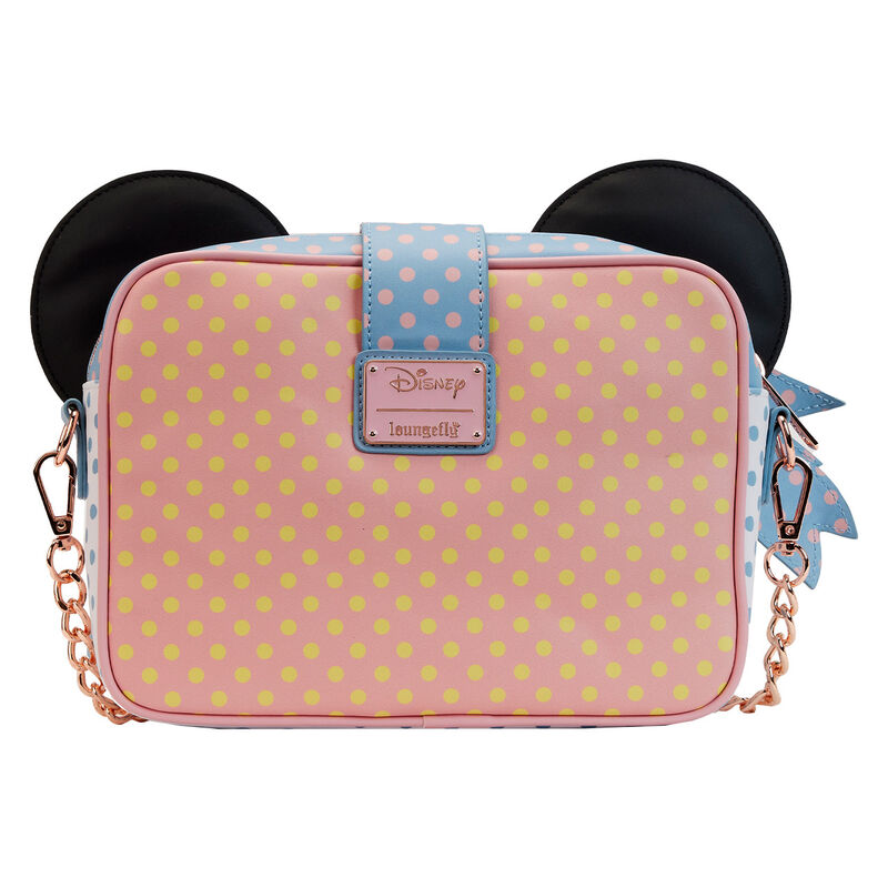 Bolso Loungefly Pastel Polka Dot Minnie Mouse Disney LOUNGEFLY