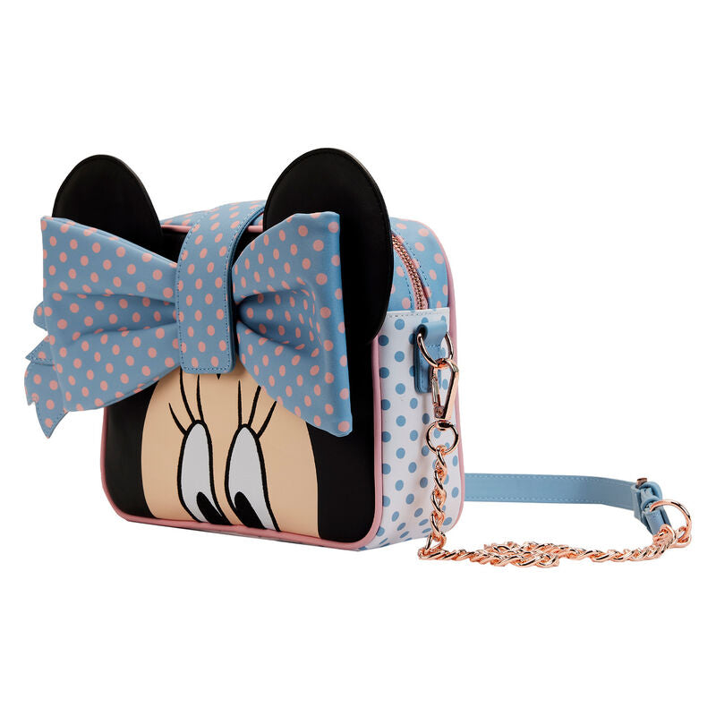 Bolso Loungefly Pastel Polka Dot Minnie Mouse Disney LOUNGEFLY