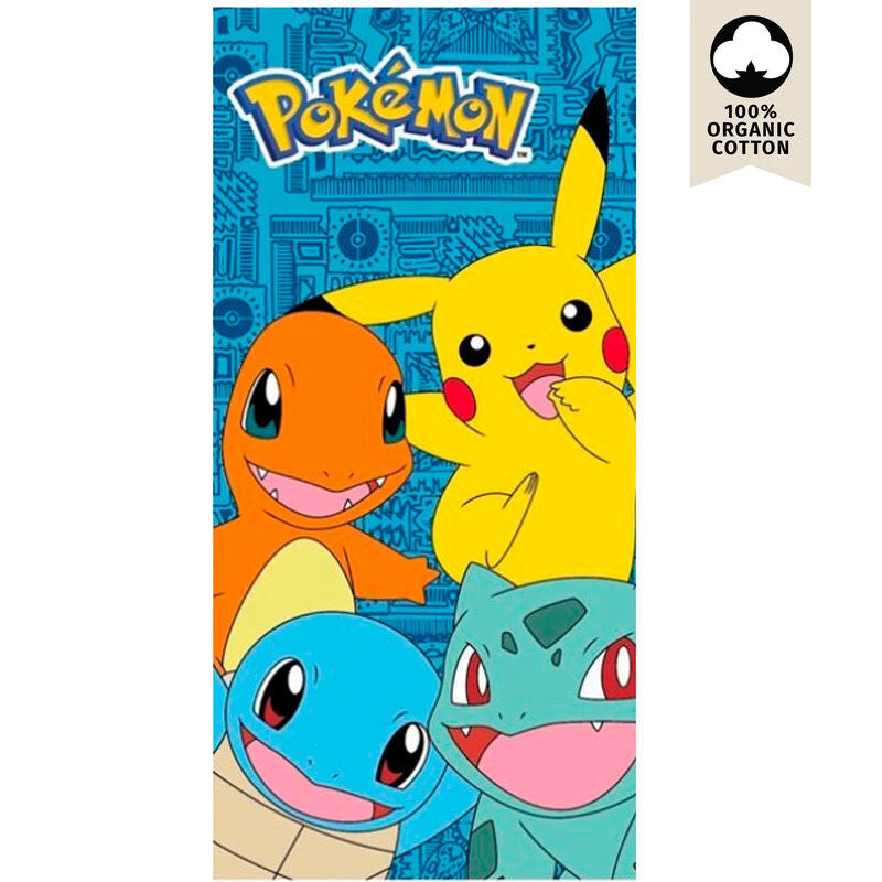 Toalla Pokemon algodon NINTENDO