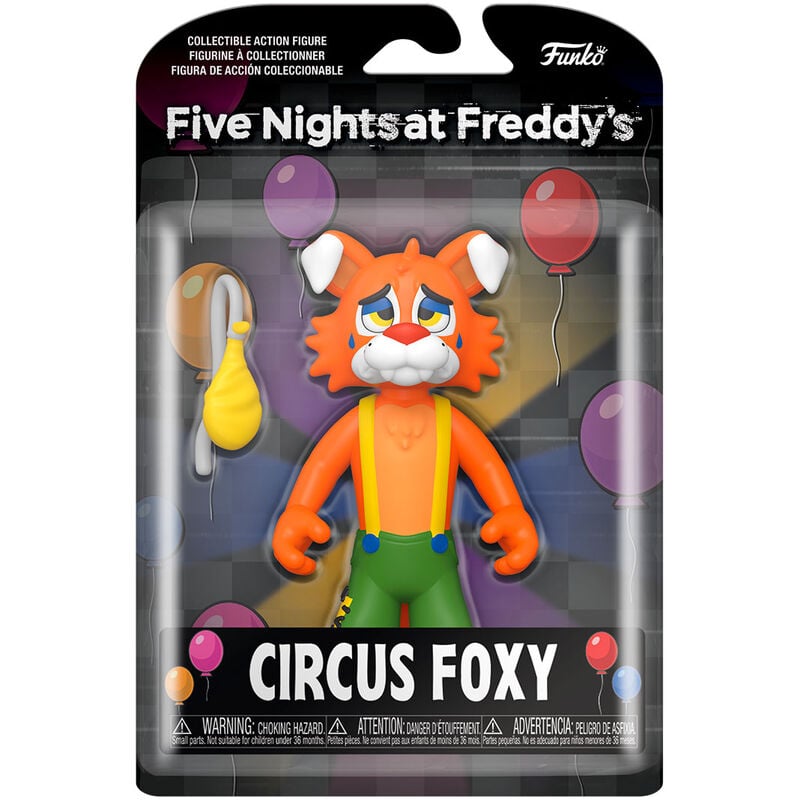 Figura Action Five Nights at Freddys Circus Foxy 12,5cm FUNKO