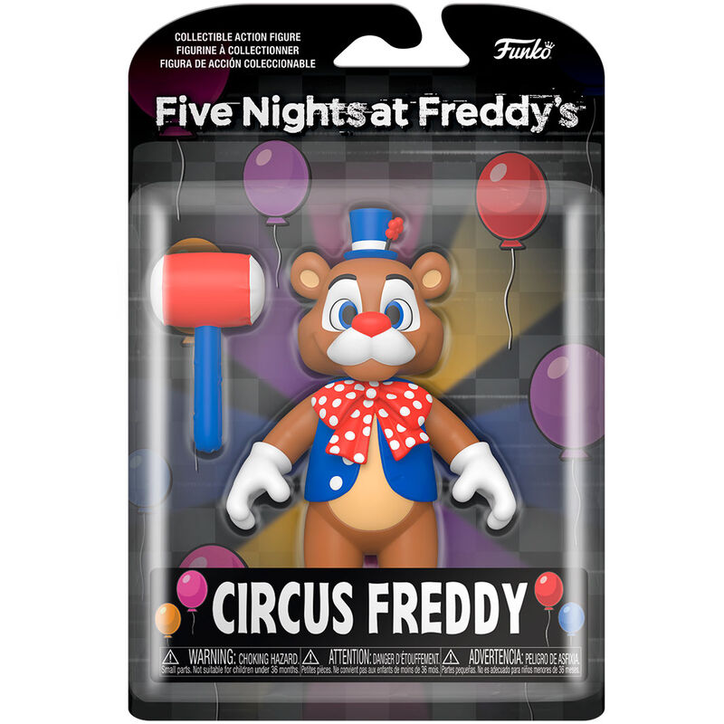 Figura Action Five Nights at Freddys Circus Freddy 12,5cm FUNKO