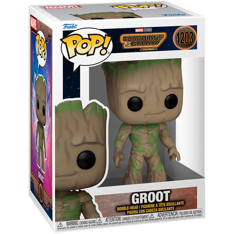 Figura POP Marvel Guardianes de la Galaxia 3 Groot FUNKO