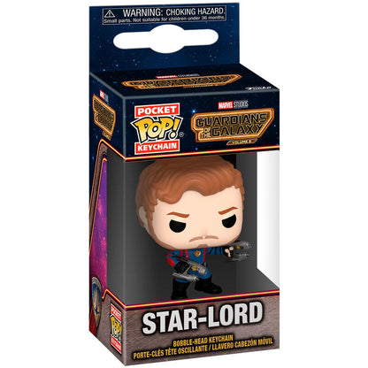 Llavero Pocket POP Marvel Guardianes de la Galaxia 3 Star-Lord FUNKO