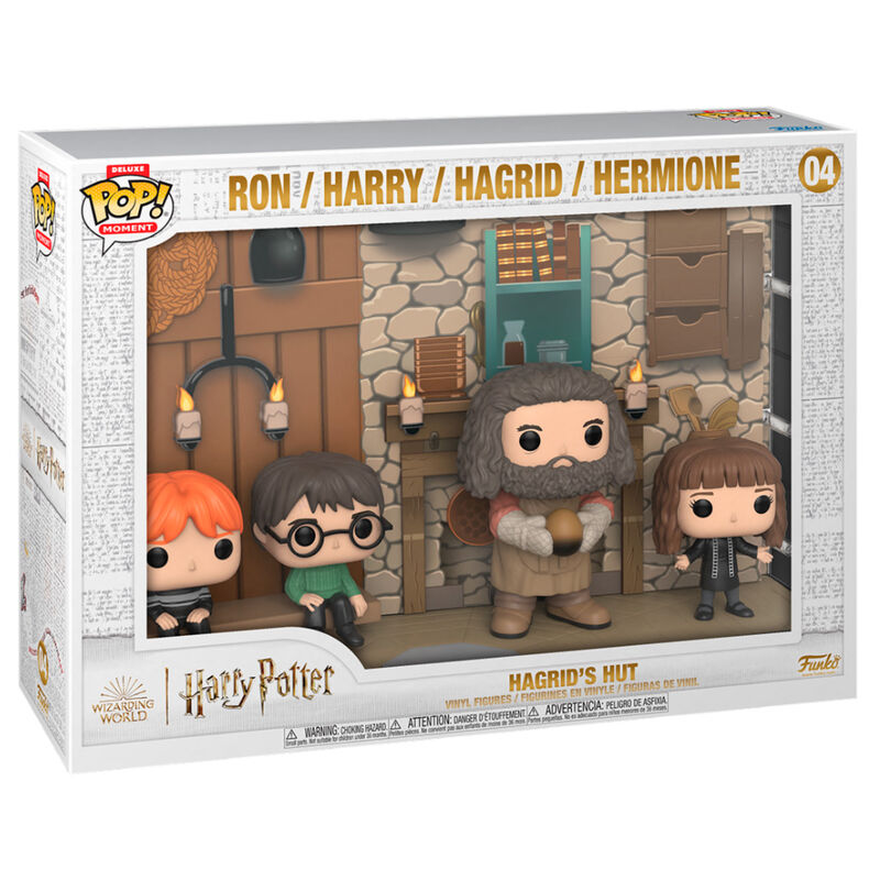 Figura POP Moments Deluxe Harry Potter Hagrids Hut FUNKO