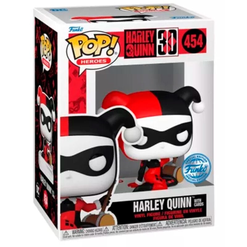 Figura POP DC Comics Harley Quinn Exclusive FUNKO