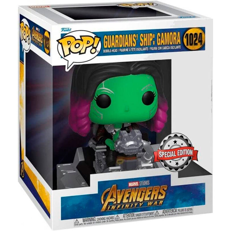 Figura POP Marvel Avengers Infinity War Guardians Ship Gamora Exclusive FUNKO