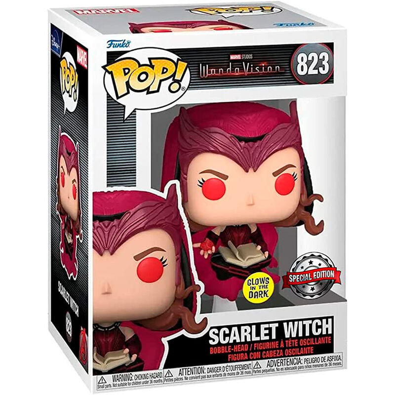 Figura POP Marvel Wanda Vision Scarlet Witch Exclusive FUNKO