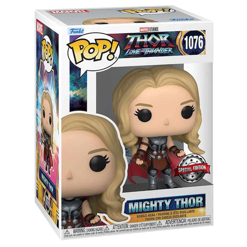 Figura POP Marvel Thor Love and Thunder Mighty Thor Exclusive FUNKO