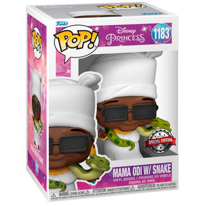 Figura POP Disney Tiana y el Sapo Mama Odi Snake Exclusive FUNKO