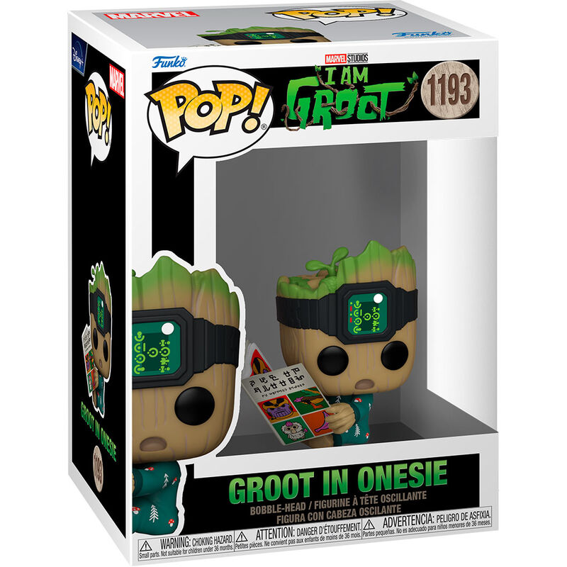 Figura POP Marvel I am Groot - Groot in Onesie FUNKO