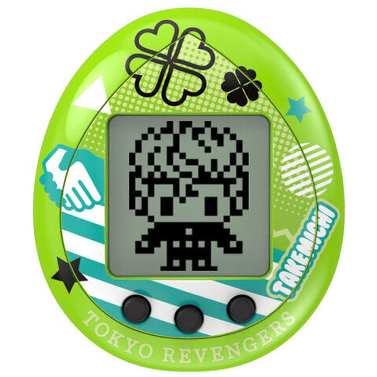 Figura soporte Takemichi + Tamagotchi Hugmy Tokyo Revengers BANDAI