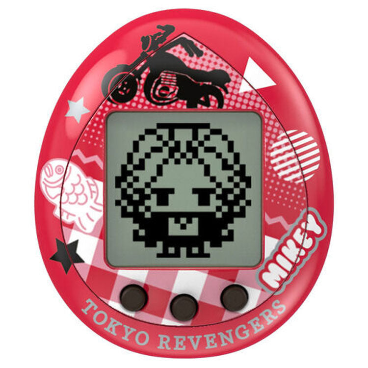Figura soporte Manjiro + Tamagotchi Hugmy Tokyo Revengers BANDAI