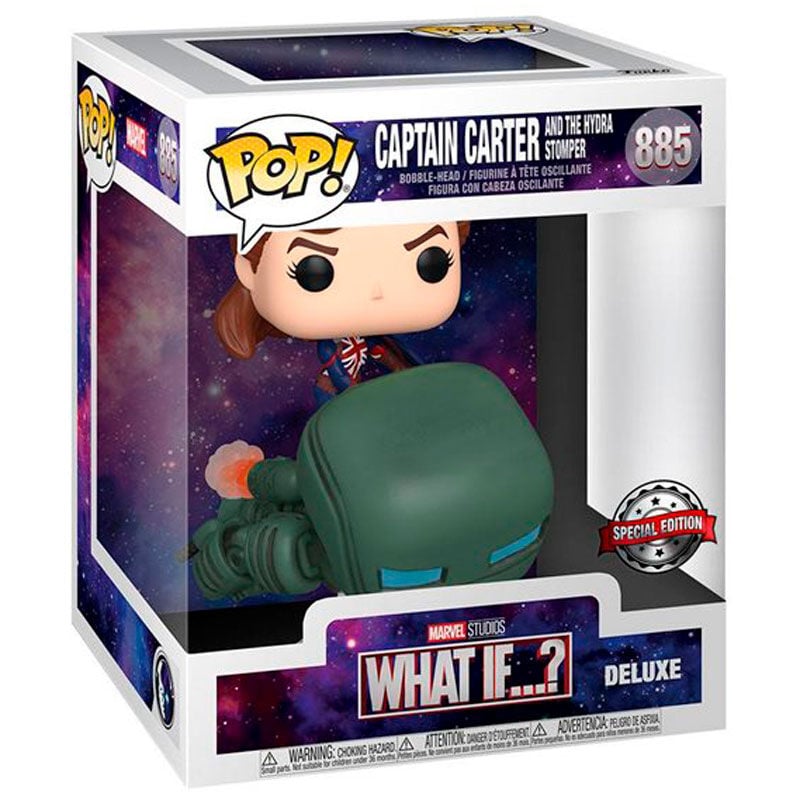 Figura POP Marvel What If Captain Carter Exclusive FUNKO