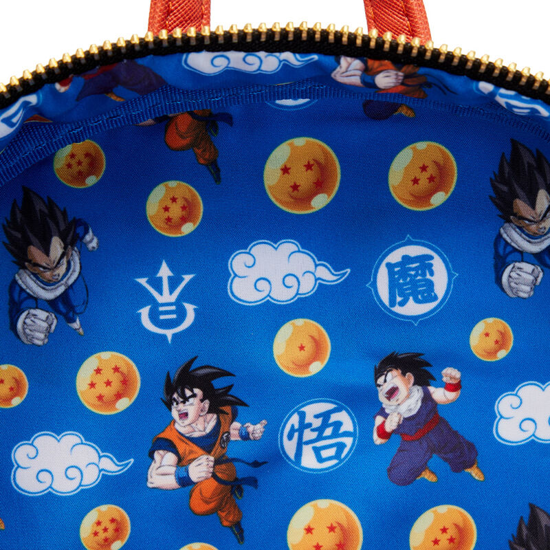 Mochila Trio Dragon Ball Z Loungefly 31cm LOUNGEFLY