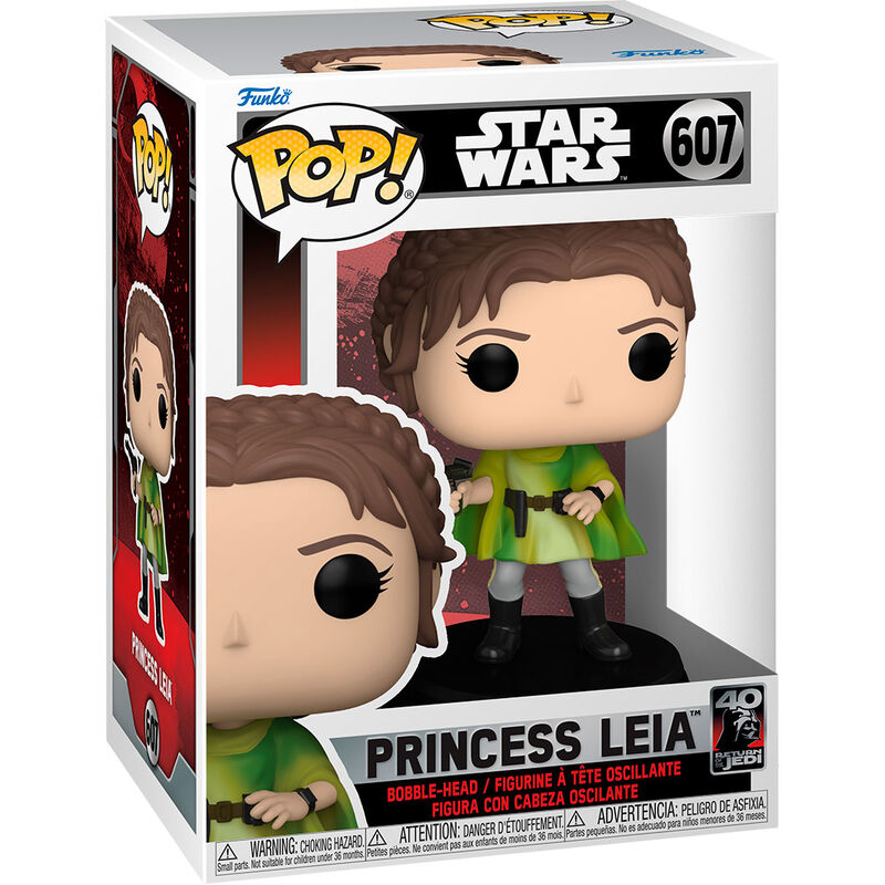 Figura POP Star Wars 40th Princess Leia FUNKO