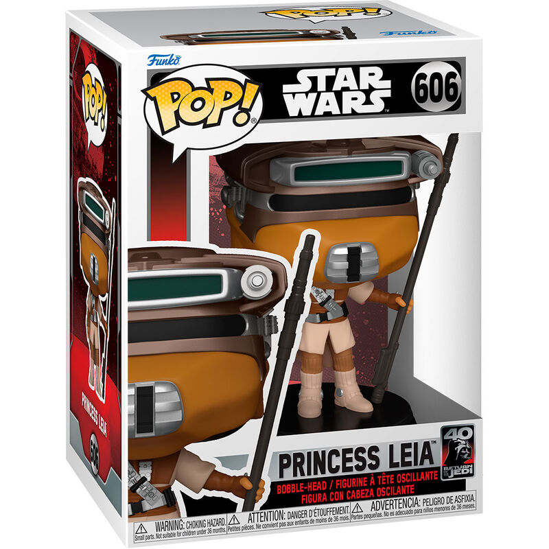 Figura POP Star Wars 40th Princess Leia FUNKO