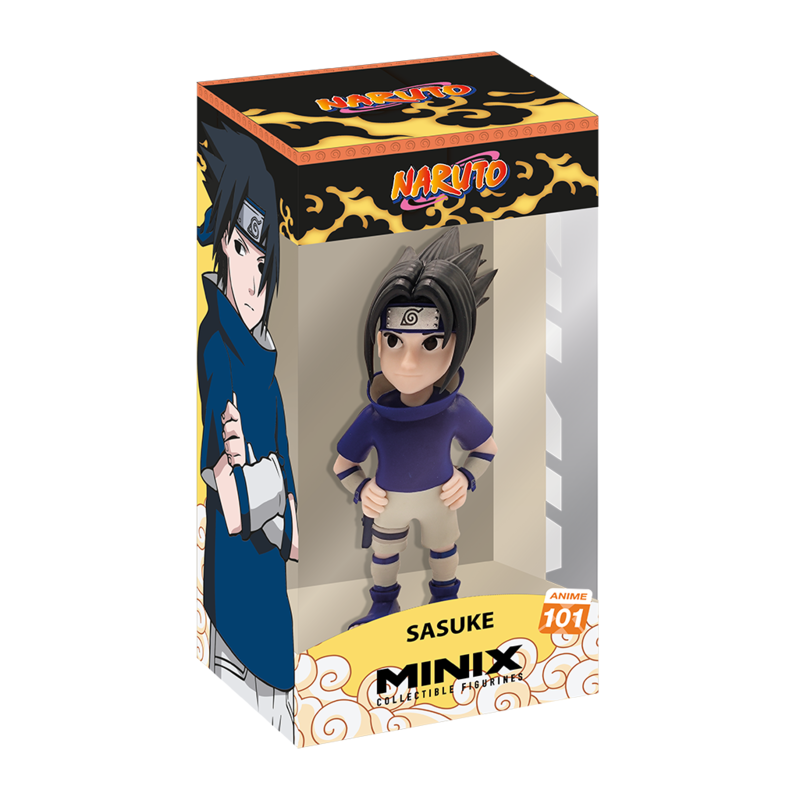 Figura Minix Sasuke Uchiha Naruto Shipudden 12cm MINIX