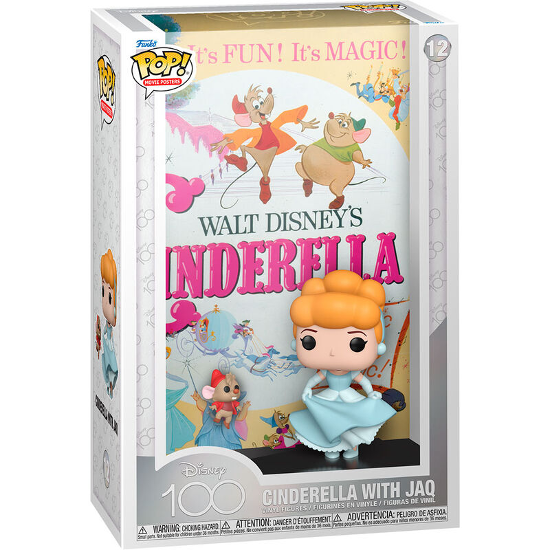 Figura POP Movie Poster Disney Cenicienta FUNKO