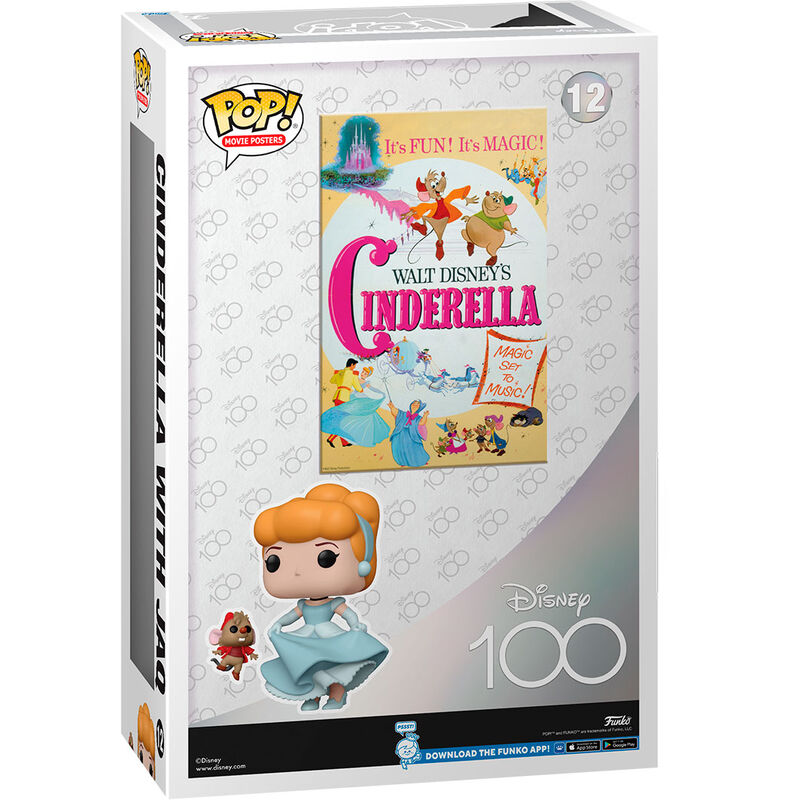 Figura POP Movie Poster Disney Cenicienta FUNKO