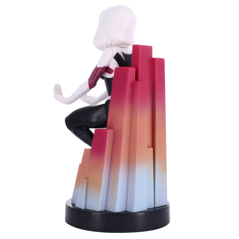 Cable Guy soporte sujecion figura Spider Gwen Spiderman Marvel 20cm EXQUISITE GAMING